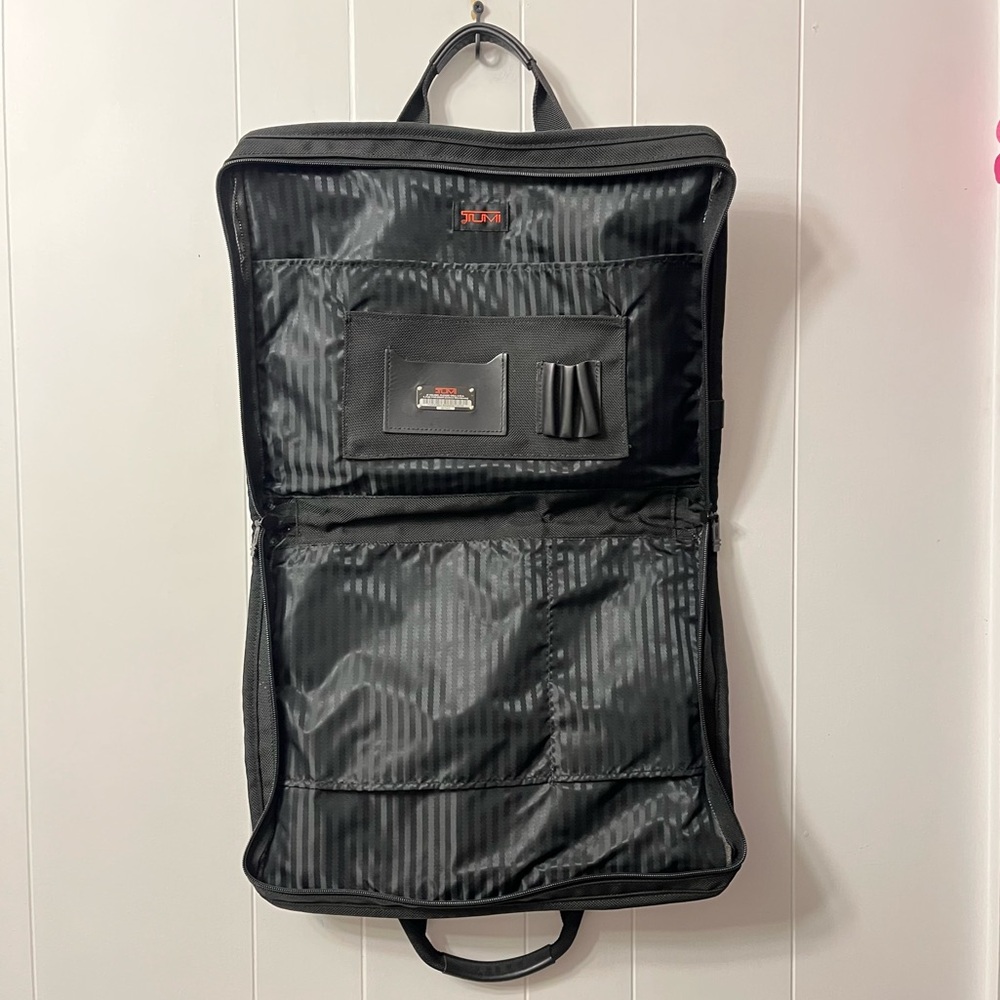 Tumi Business Bag 207DA3 Briefcase Folding Nylon Ballistic Black Travel Work